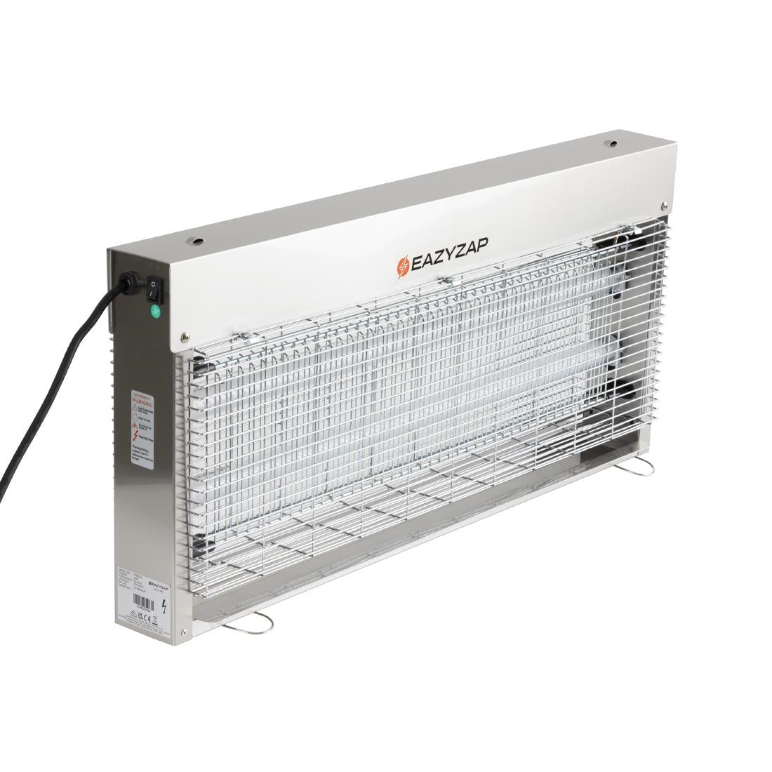 Eazyzap Energy Efficient Stainless Steel LED Fly Killer 150m²