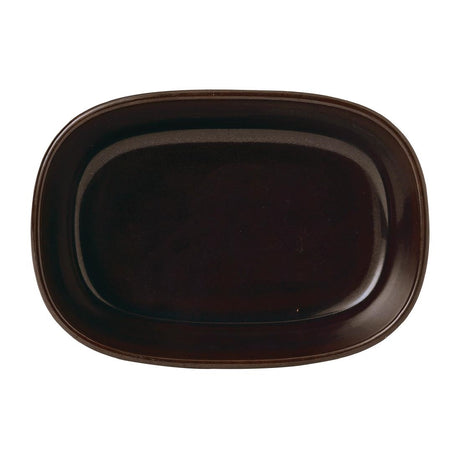 Churchill Emerge Cinnamon Brown Dishes 170x120mm (6 Pack)