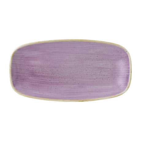 Churchill Stonecast Chefs Oblong Plates Lavender 298x153mm (12 Pack)