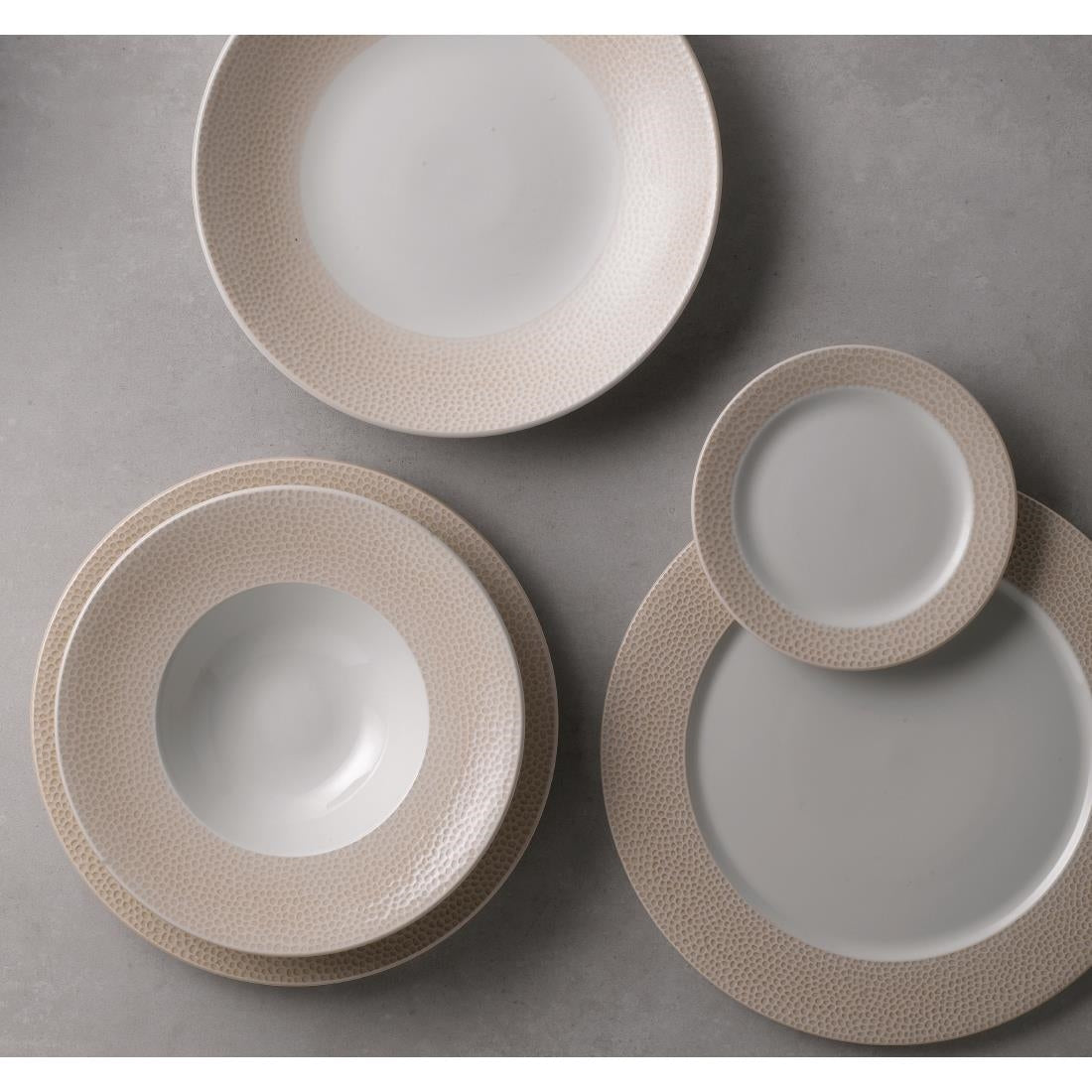 Churchill Isla Spinwash Sand Presentation Plates 305mm (12 Pack)