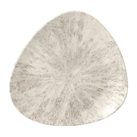Churchill Stone Agate Grey Lotus Plates 254mm (12 Pack)
