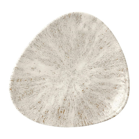 Churchill Stone Agate Grey Lotus Plates 177mm (12 Pack)