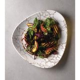 Churchill Studio Prints Kintsugi Agate Grey Lotus Plates 254mm (12 Pack)