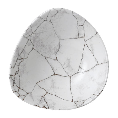 Churchill Studio Prints Kintsugi Agate Grey Lotus Bowls 177mm (12 Pack)