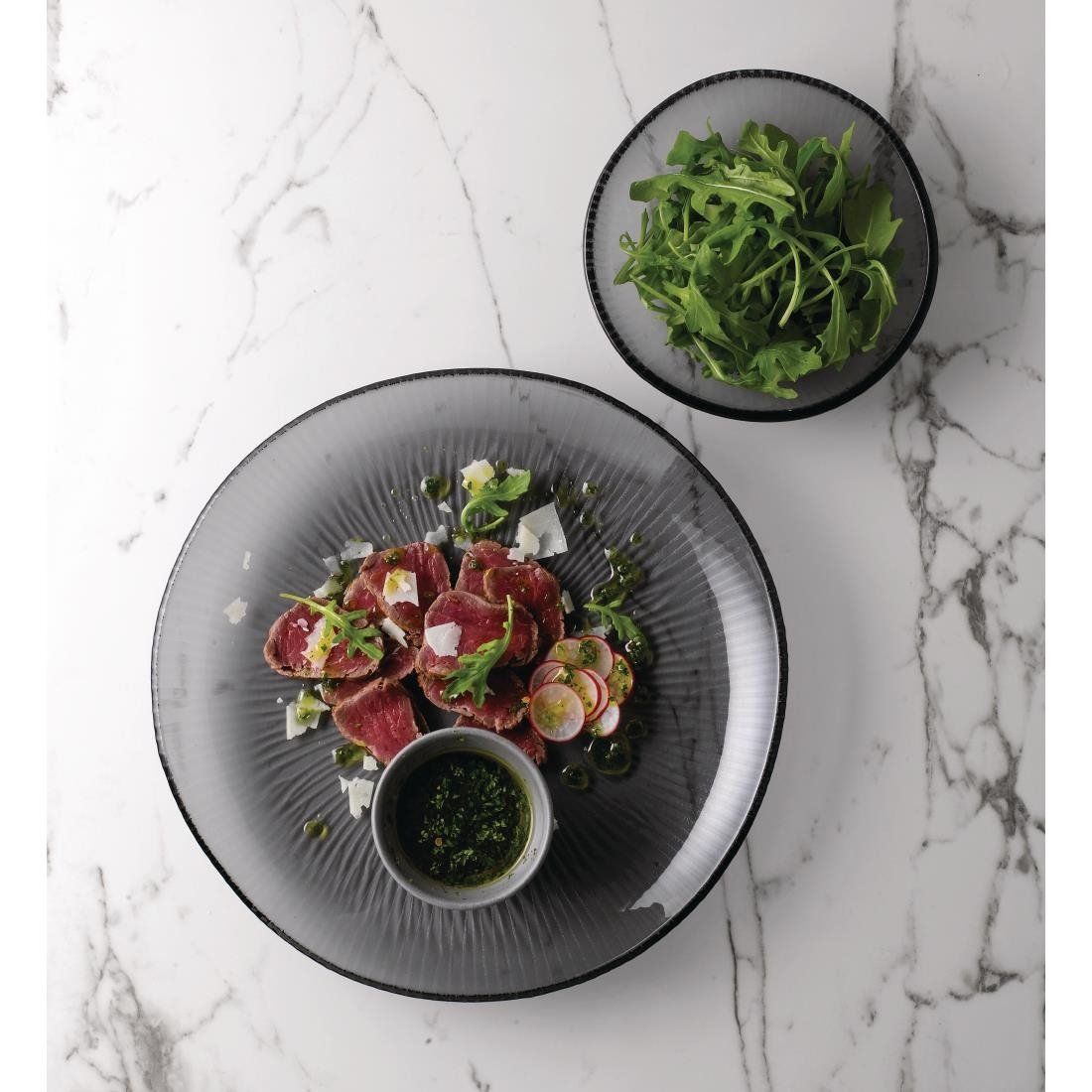 Churchill Bamboo Organic Glasses Round Plates 295mm (6 Pack)