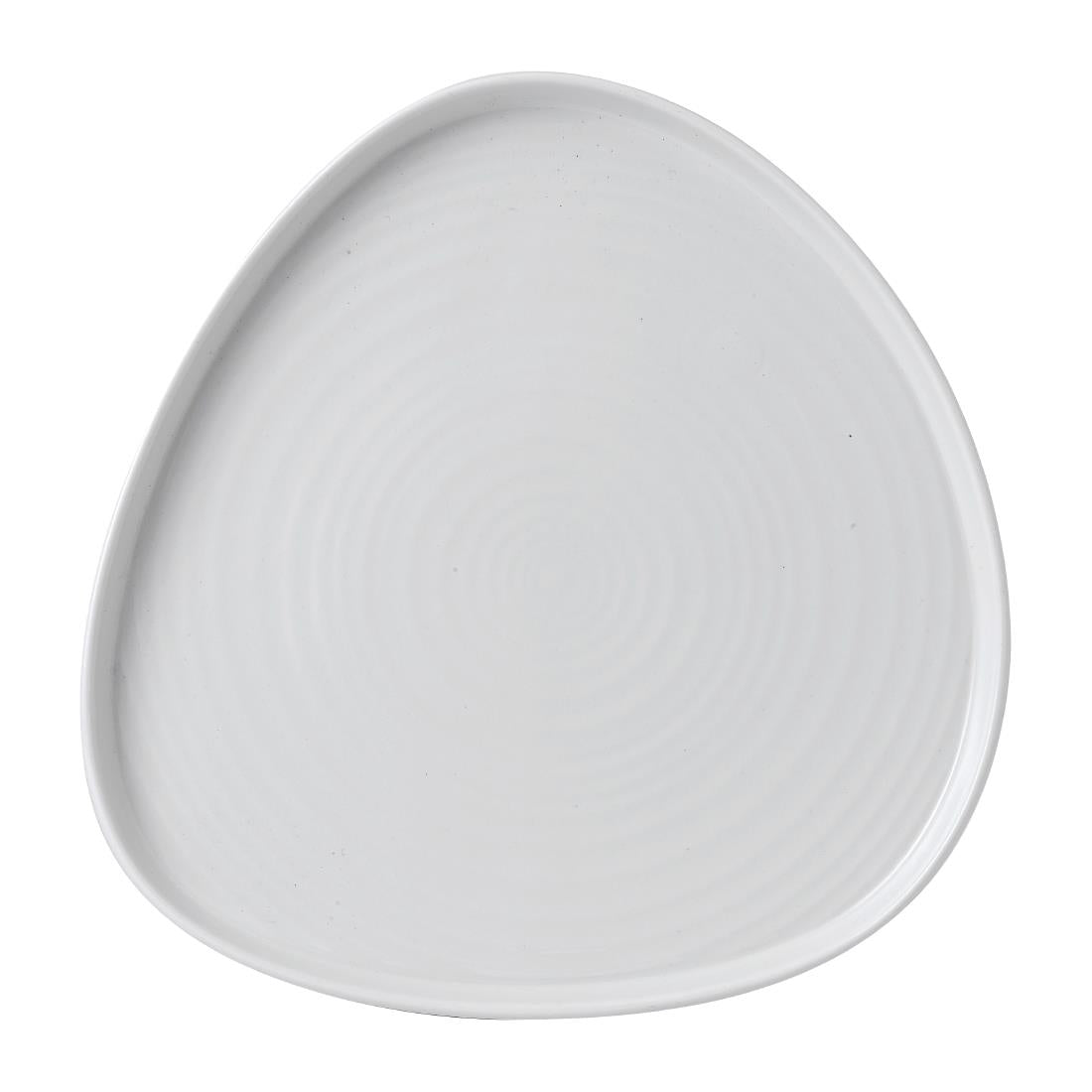 Churchill White Triangle Walled Chef Plates 260mm (6 Pack)