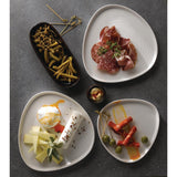 Churchill White Triangle Walled Chef Plates 260mm (6 Pack)