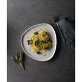 Churchill White Triangle Walled Chef Plates 200mm (6 Pack)