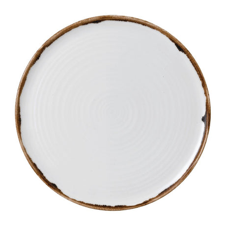Dudson Harvest Organic Coupe Flat Plates Natural 318mm (6 Pack)