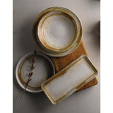 Dudson Finca Sandstone Organic Rectangular Plates 270x160mm (12 Pack)