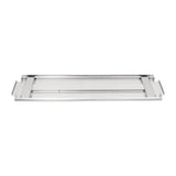 Vogue Stainless Steel Folding Work Table Undershelf 1220x610x780mm