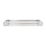 Vogue Stainless Steel Folding Work Table Undershelf 1830x610x780mm