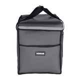 Vogue Insulated Folding Delivery Bag Grey 540x360x430mm