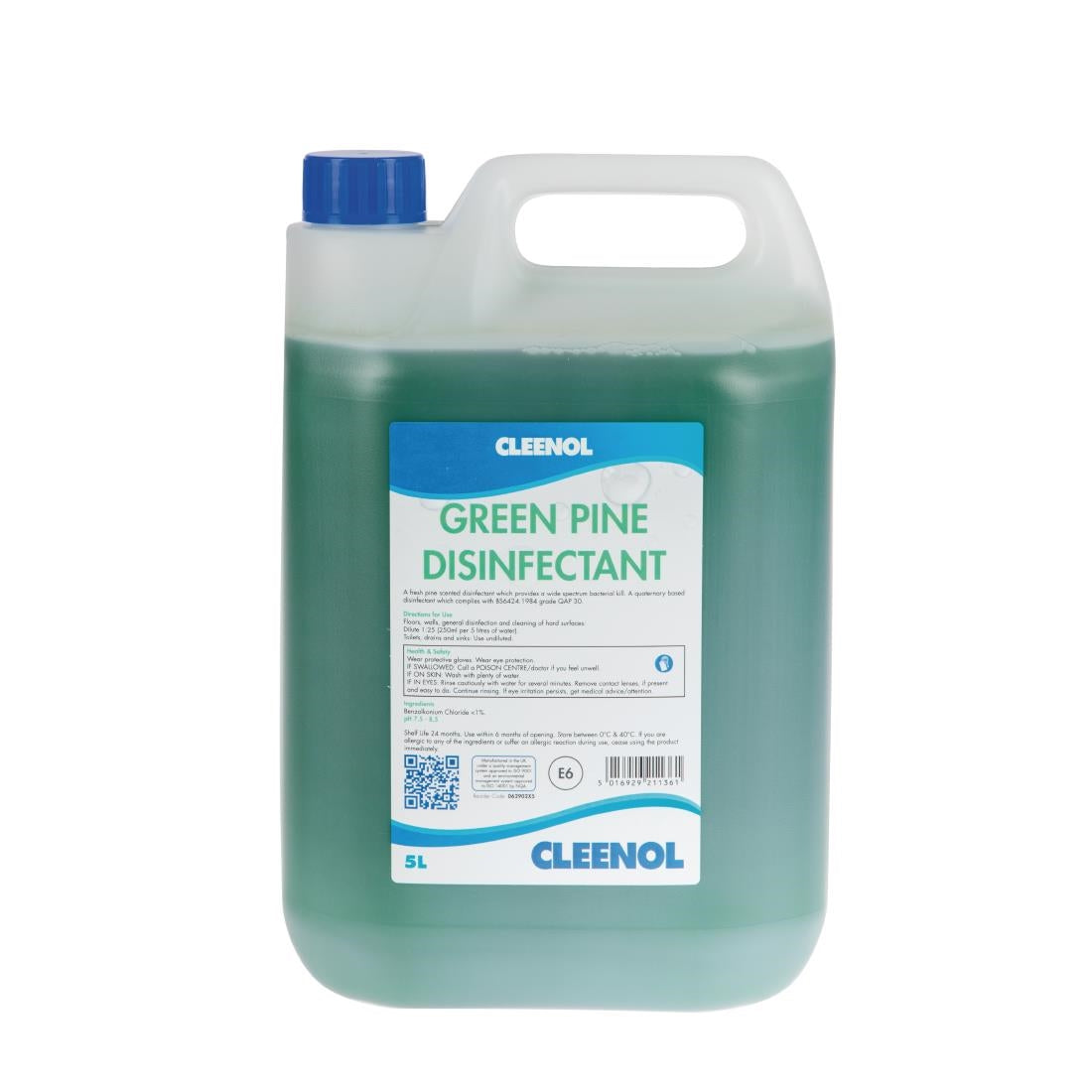 Cleenol Green Pine Disinfectant 5Ltr (2 Pack)