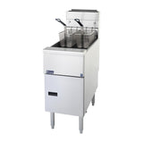 Pitco Twin Basket Single Tank Solstice LPG Fryer SG14S