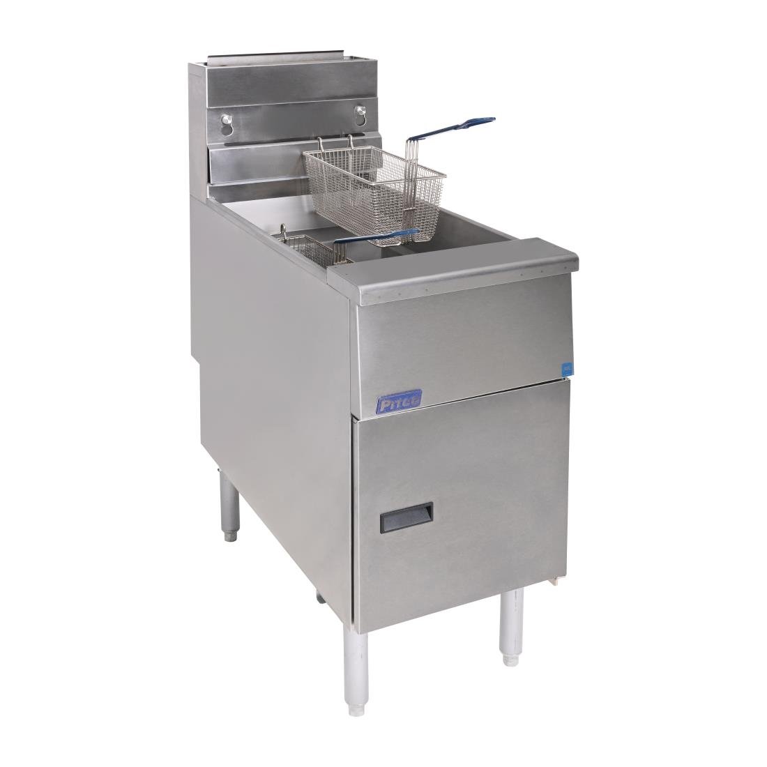 Pitco Twin Basket Single Tank Solstice LPG Fryer SG14S