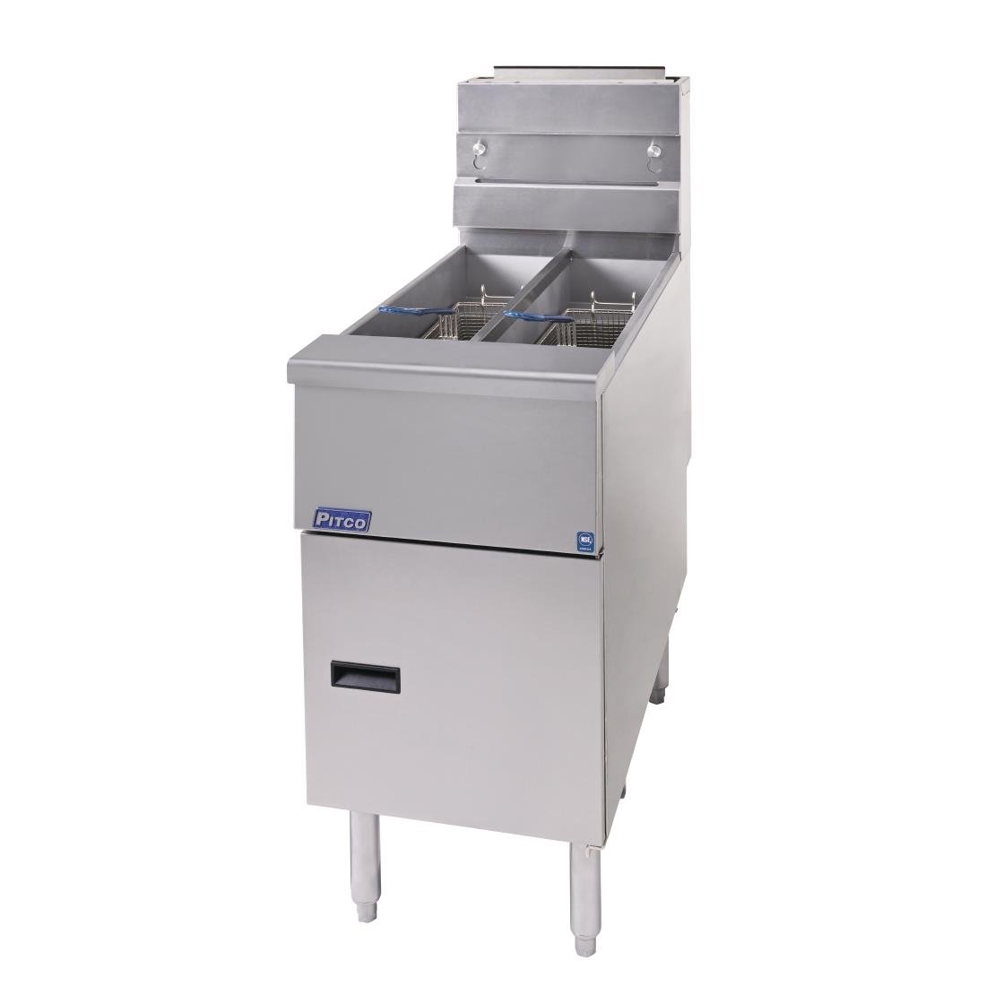Pitco Twin Tank Solstice LPG Fryer SG14TS