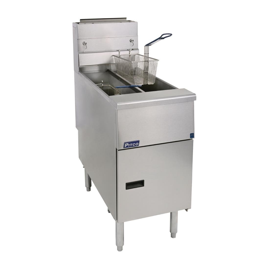 Pitco Twin Tank Solstice LPG Fryer SG14TS