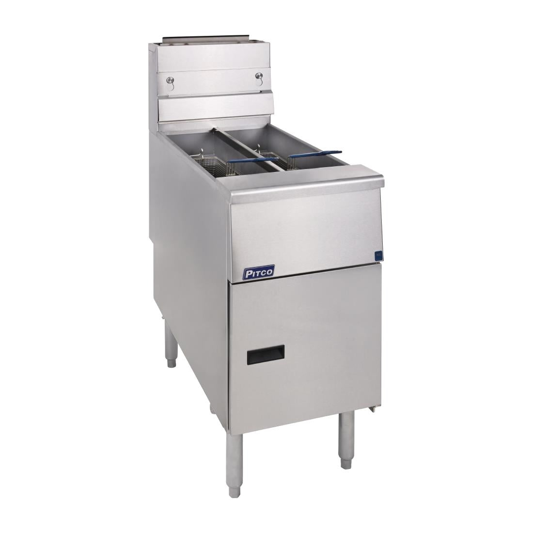 Pitco Twin Tank Solstice Natural Gas Fryer SG14TS