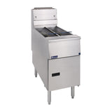 Pitco Twin Tank Solstice Natural Gas Fryer SG14TS
