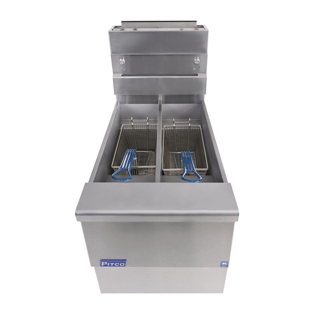 Pitco Twin Tank Solstice LPG Fryer SG14TS
