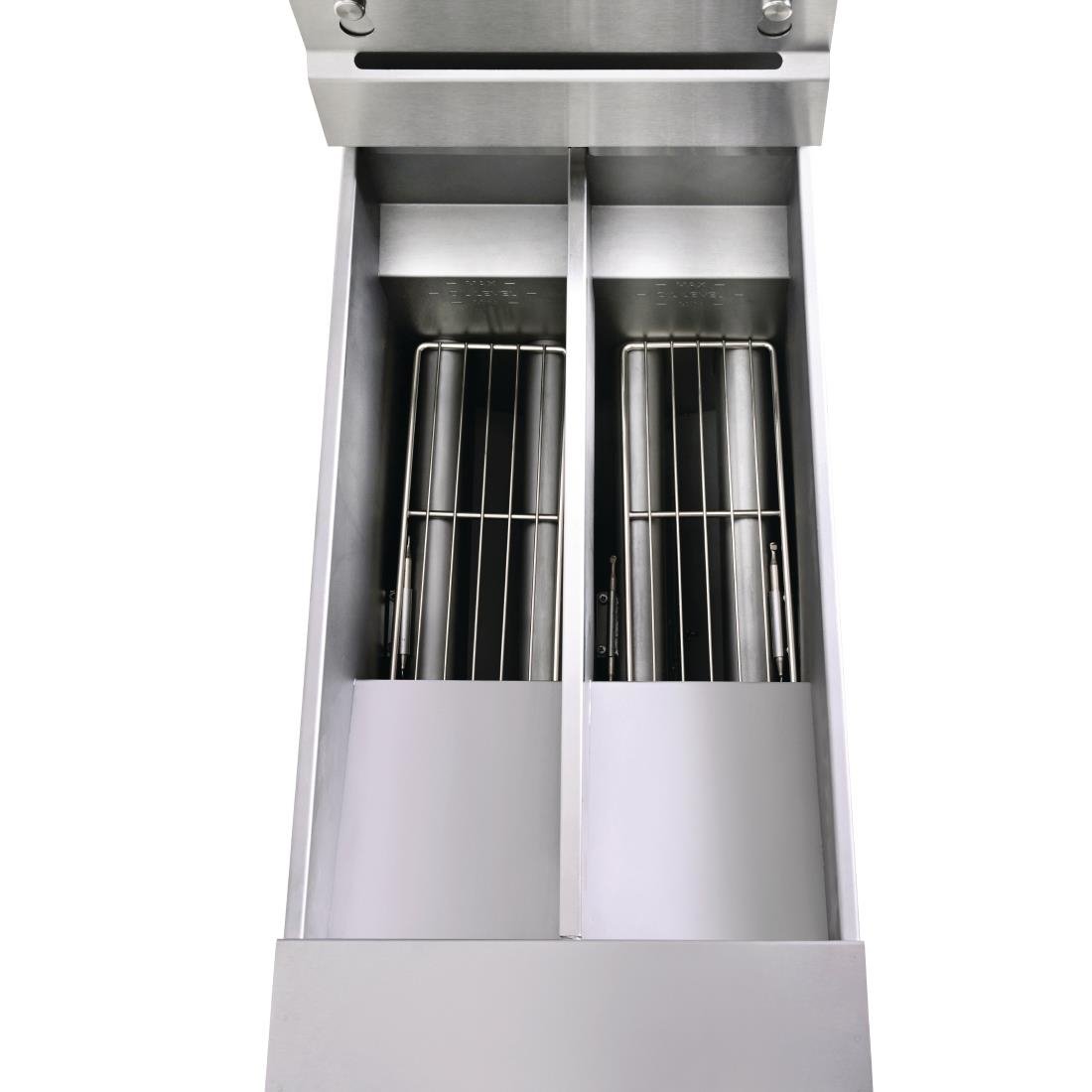 Pitco Twin Tank Solstice LPG Fryer SG14TS