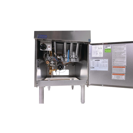 Pitco Twin Basket Single Tank Solstice Natural Gas Fryer SG18S