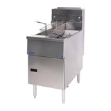 Pitco Twin Basket Single Tank Solstice Natural Gas Fryer SG18S