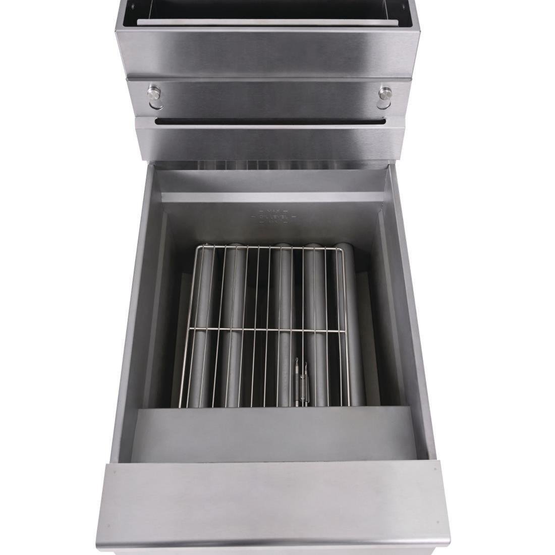 Pitco Twin Basket Single Tank Solstice Natural Gas Fryer SG18S