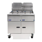 Pitco Solstice Free Standing Natural Gas Filtration Fryer SG14RS/FD-FF