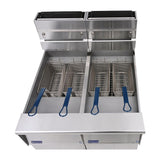 Pitco Solstice Free Standing Natural Gas Filtration Fryer SG14RS/FD-FF