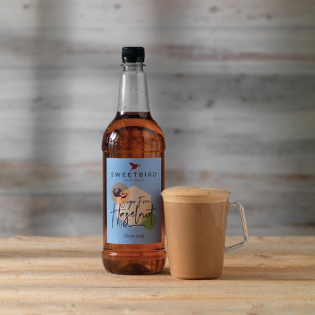 Sweetbird Sugar-free Hazelnut Syrup 1 Ltr