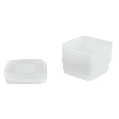Matfer Bourgeat Soft Modulus Flexible Food Storage Container Box 1Ltr (6 Pack)