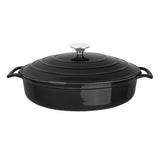 Vogue Round SautŽ Pan 28cm,  Black