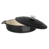 Vogue Round SautŽ Pan 28cm,  Black