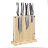 Vogue Wood Acrylic Magnetic Knife Block