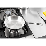 Vogue Stainless Steel and Aluminium Tri-Wall Frying Pan 20cm