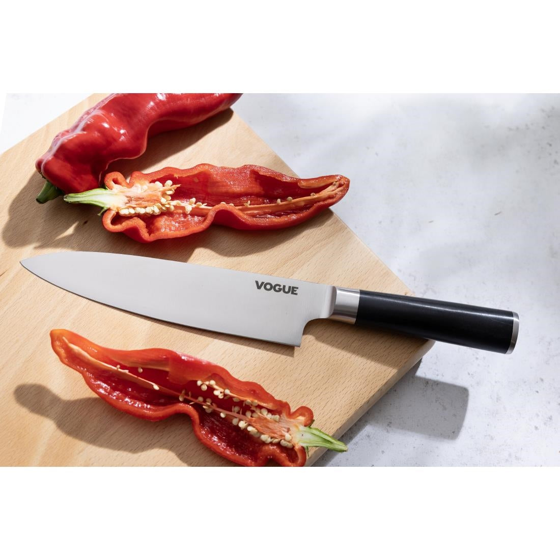 Vogue Bistro Chef Knife Black 20.7cm