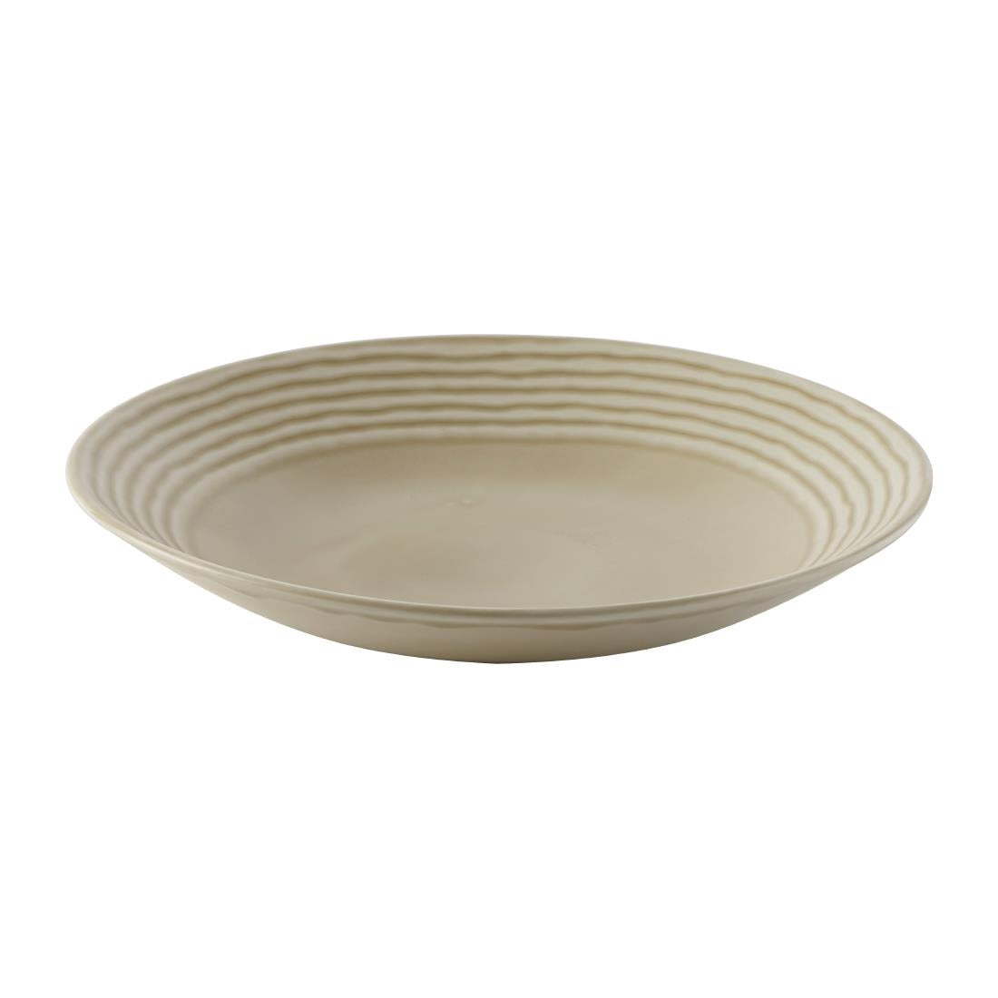 Dudson Harvest Norse Linen Deep Coupe Plate 254mm (12 Pack)