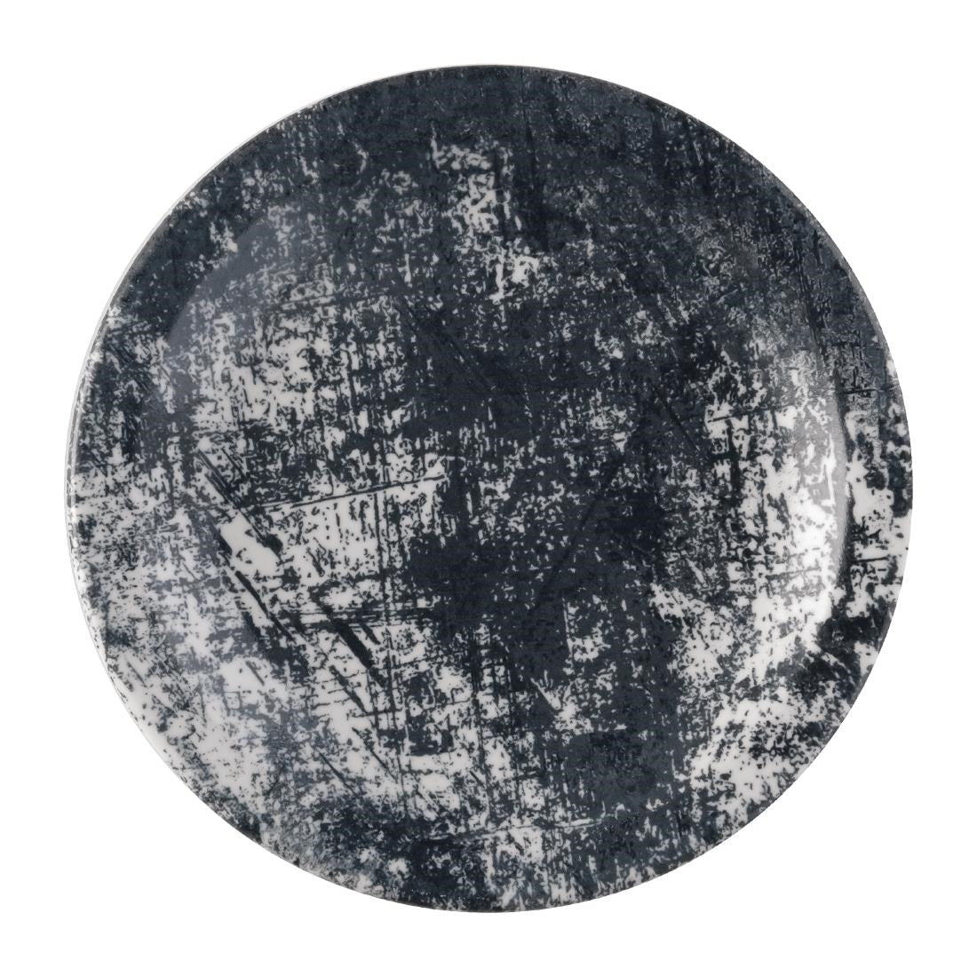 Dudson Makers Urban Nova Plate Black 178mm (12 Pack)