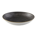 Churchill Stonecast Raw Evolve Coupe Bowls Black 248mm (12 Pack)