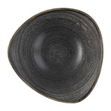 Churchill Stonecast Raw Lotus Bowls Black 178mm (12 Pack)