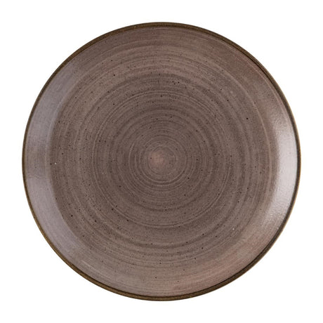 Churchill Stonecast Raw Evolve Coupe Plates Brown 286mm (12 Pack)