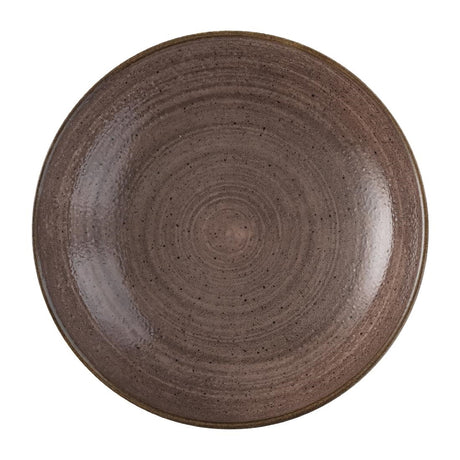 Churchill Stonecast Raw Evolve Coupe Bowls Brown 248mm (12 Pack)