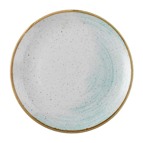 Churchill Stonecast Accents Evolve Coupe Plates Duck Egg 260mm (12 Pack)