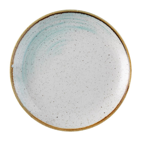 Churchill Stonecast Accents Evolve Coupe Plate Duck egg 219mm (12 Pack)