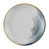 Churchill Stonecast Accents Evolve Coupe Plates Blueberry 165mm (12 Pack)