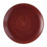 Churchill Stonecast Patina Red Rust Evolve Coupe Plates 286mm (12 Pack)