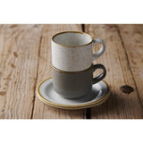 Churchill Stonecast Profile Stacking Cups Grey 227ml (12 Pack)