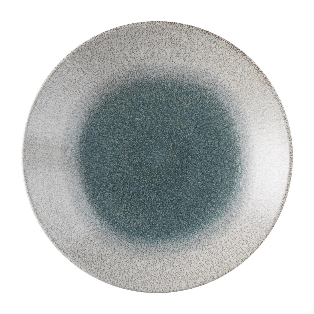 Churchill Raku Duo Agate Evolve Coupe Plate Topaz 286mm (12 Pack)